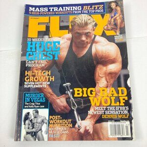 Flex March 2006 Big Bad Wolf, IFBB's Newest Sensation, Dennis Wolf